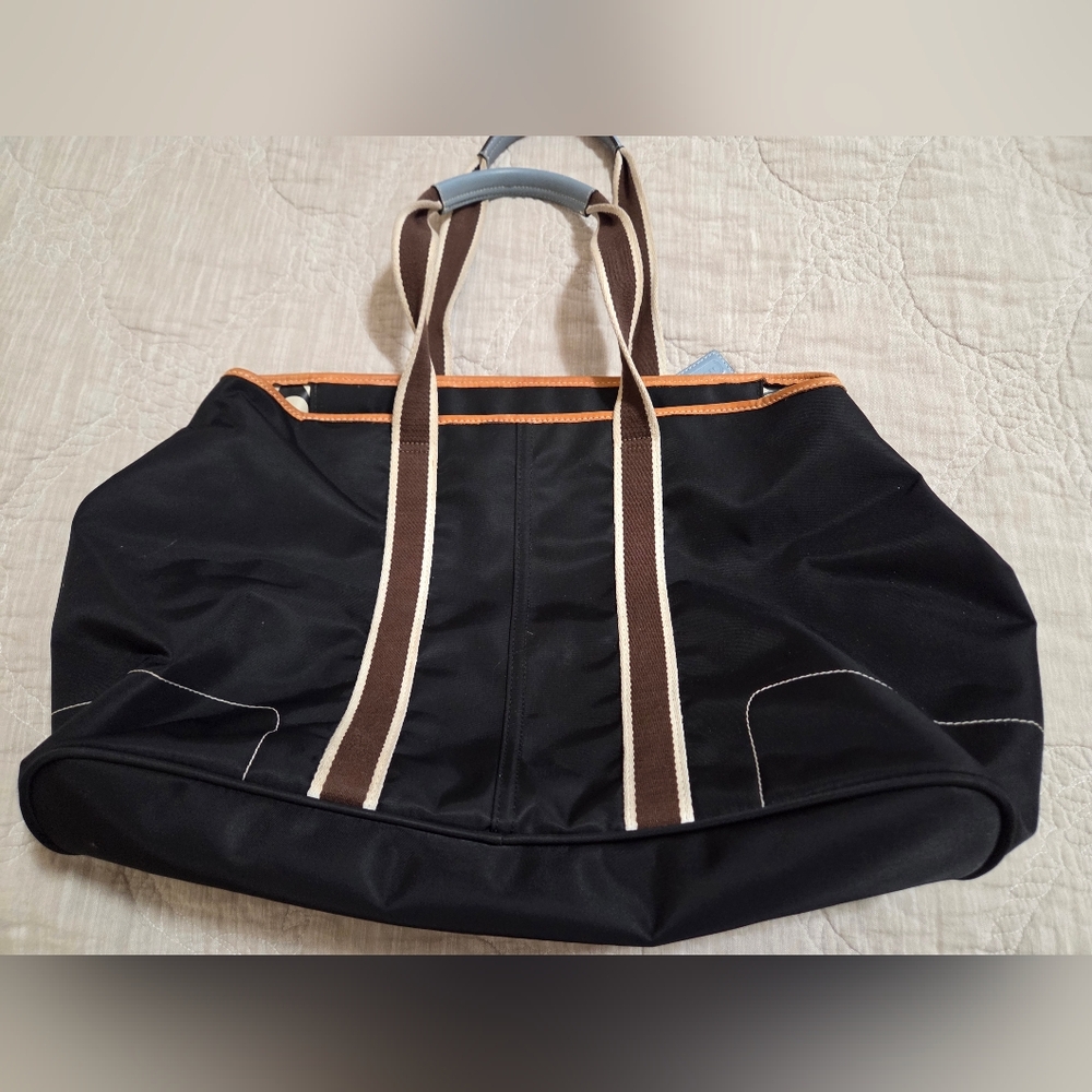 Coach Hampton Black and Brown Tote Bag - Picture 7 of 8